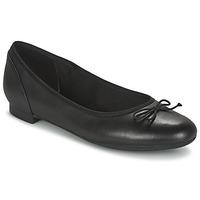 clarks couture bloom womens shoes pumps ballerinas in black