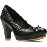 clarks chorus bombay womens court shoes womens court shoes in black