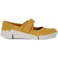clarks amanda womens shoes trainers in multicolour