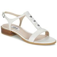 Clarks BLISS SHIMMER women\'s Sandals in white