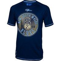 Classic Sportswear NSW New South Wales Blues State Of Origin Rugby League Supporters Tee