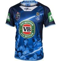 Classic Sportswear NSW New South Wales Blues State Of Origin True Blue Captains Rugby League Jersey