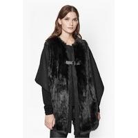 Claridges Faux Fur Cape