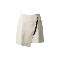 Closet Quilted Zip Detail Skirt