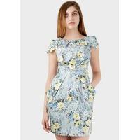 Closet Primrose Floral Tie back Dress