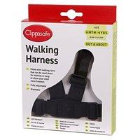 Clippasafe Harness/reins Nylon - Black