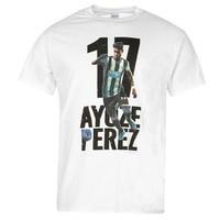 club newcastle united football club player tshirt mens