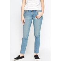 Classic Bleach Wash Denim Jeans