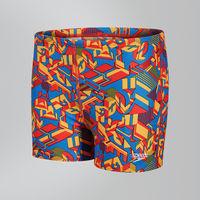 Clash Block Allover Aquashort