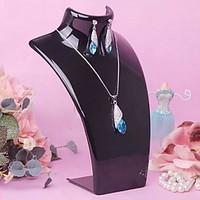 Classic Portrait Nack Die Pendant Jewelry Stand Multicolor Acrylic Jewelry Displays(1 Pc)(More Color)