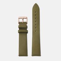 Cluse La Boheme Olive Green with Rose Gold Buckle Strap