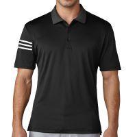 ClimaCool 3-Stripes Club Polo Shirt - Black