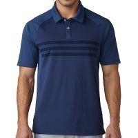 ClimaCool 3-Stripes Competition Polo Shirt - Dark Slate/Collegiate Navy