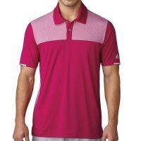 Climachill Heather Block Competition Polo Shirt - Ultra Beauty