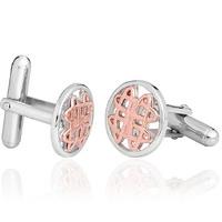 clogau cufflinks annwyl silver