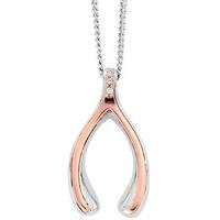 Clogau Pendant Wishbone Silver