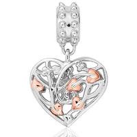 clogau charm fairy bead silver