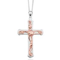 Clogau Pendant Cross Tree of Life Silver