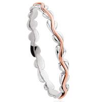 Clogau Ring Life Affinity Stacking Silver