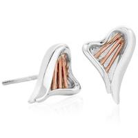 clogau earrings heartstrings silver