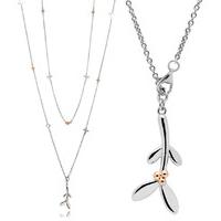 Clogau Necklace Mistletoe Kisses Silver