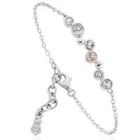 clogau bracelet celebration silver