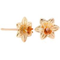 Clogau Earrings Daffodil Stud Yellow Gold