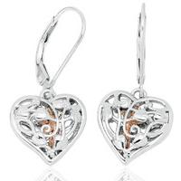 clogau earrings fairy silver