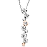 clogau pendant celebration silver