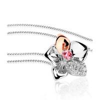 Clogau Pendant Orchid Silver