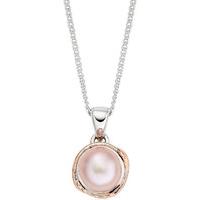 clogau pendant tree of life pearl silver