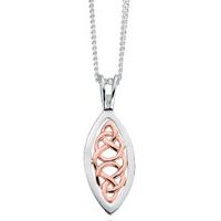 Clogau Pendant Welsh Royalty Silver