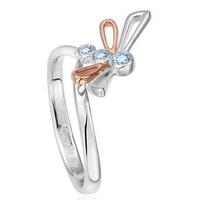 clogau ring damselfly silver