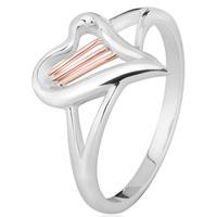 Clogau Ring Heartstrings Silver