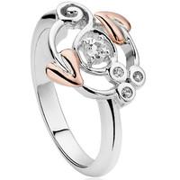 Clogau Ring Origin 9ct Rose Gold and Silver