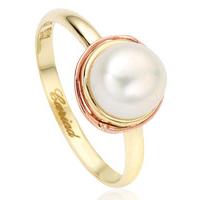 Clogau Ring Tree of Life Pearl Yellow Gold