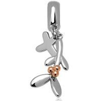 clogau charm christmas mistletoe milestone silver