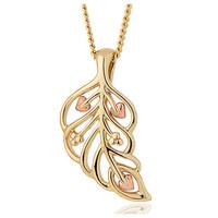 Clogau Debutante 9ct Yellow And Rose Gold Pendant