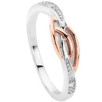 Clogau Ring Eternal Love Affinity Stacking Silver