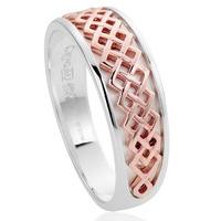 Clogau Ring Welsh Royalty Silver N