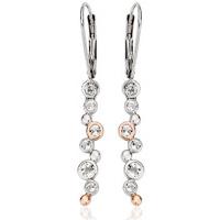 Clogau Earrings Celebration Silver