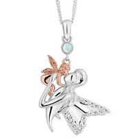 clogau pendant fairy silver