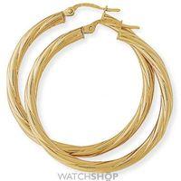 Classic Twisted Hoop Earrings