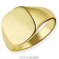 Classic Oxford Cushion Signet Ring Size T