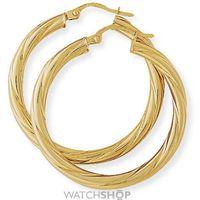 Classic Twisted Hoop Earrings