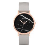 CLUSE-Watches - La Roche Rose Gold Black Marble - Grey
