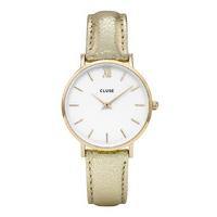 CLUSE-Watches - Minuit Gold White Metallic - Gold