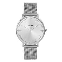 cluse watches la boheme mesh full silver silver