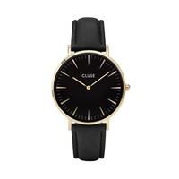 cluse la bohme gold black watch