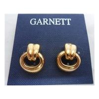 Claire Garnett gold earrings pierced Claire Garnett - Size: Medium - Metallics